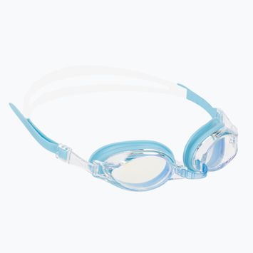 Occhialini da nuoto Nike Chrome Mirror blu acquario