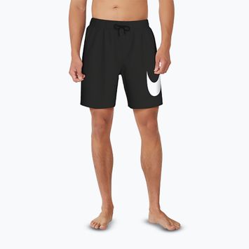 Pantaloncini da bagno Nike Specs 7" Uomo Nero volley