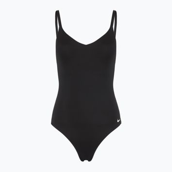 Costume intero donna Nike Essential V-Neck nero