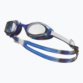 Occhialini da nuoto per bambini Nike Hyper Flow blue/white