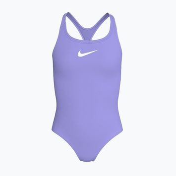 Costume da bagno intero per bambini Nike Essential Racerback light thistle