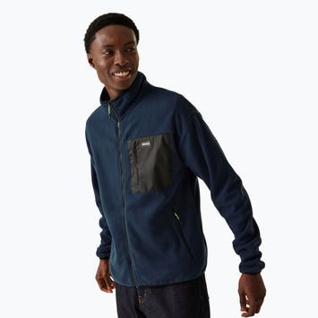 Felpa in pile da uomo REGATTA Frankie Full Zip navy