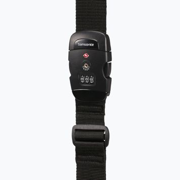 Samsonite Cinghia per bagagli/Tsa Lock nero