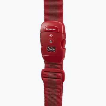 Samsonite Cinghia per bagagli/Tsa Lock rosso