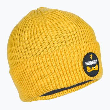Cappello invernale per bambini LEGO Lwasmus 706 giallo