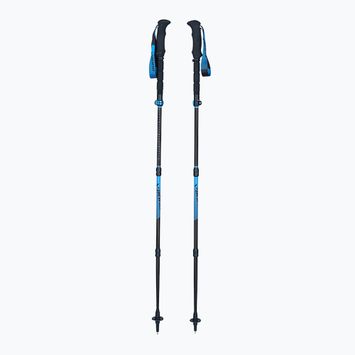 Bastoncini da trekking Viking Meru One Touch nero/blu