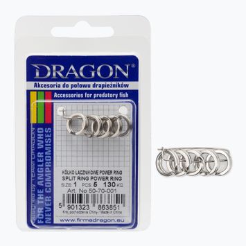 DRAGON Power Ring ruota in argento PDF-50-70