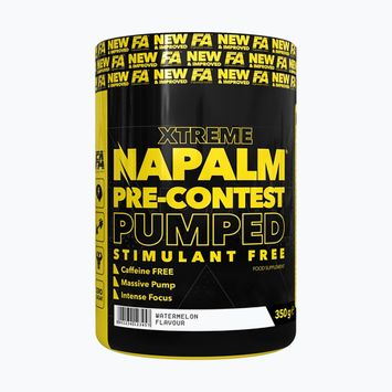 Fitness Authority pre-allenamento Napalm Pre-Contest Pumped Senza Stimolanti 350 g ciliegia/ limone