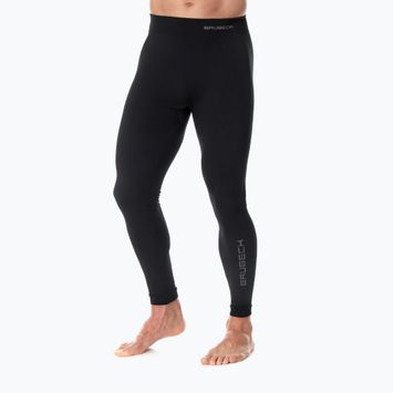 Pantaloni termoattivi da uomo Brubeck LE13060 Extreme Thermo nero