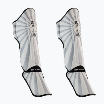 DBX BUSHIDO "Japan" protezioni per tibia e piede bianche Sp-10V3-XL