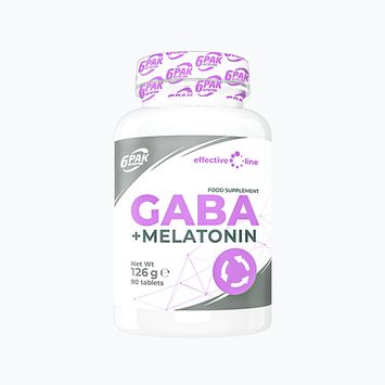 Melatonina 6PAK EL GABA Melatonina 90 compresse