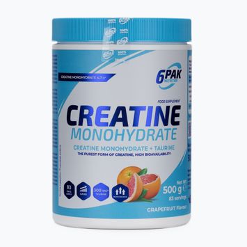 6PAK Creatina monoidrato 500 g Pompelmo