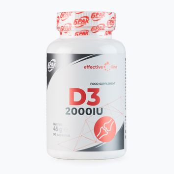 Vitamina D3 6PAK EL D3 2000IU 90 capsule