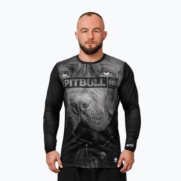 Pitbull Mesh Performance Pro Plus Training Longsleeve Uomo Nato nel 1989 nero