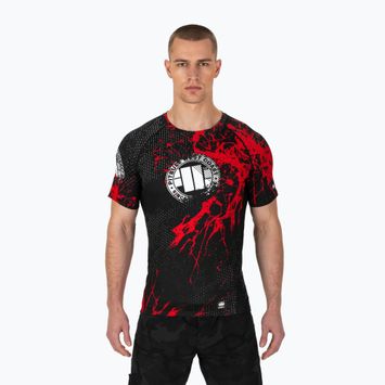 Pitbull West Coast Blood Dog 2 Rashguard nero da uomo