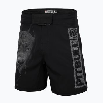 Pantaloncini da grappling Pitbull West Coast da uomo Grappling 3 Born in 1989 nero