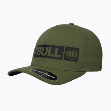 Cappello completo Pitbull West Coast Uomo, "Hilltop" Stretch Fitted olive
