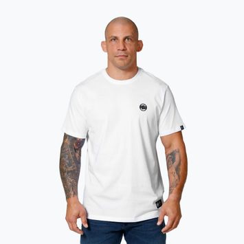 Maglietta T-S Small Logo Pitbull West Coast da uomo, bianco