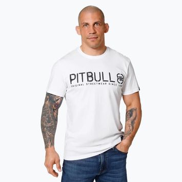 Maglietta Pitbull West Coast Origin bianca da uomo