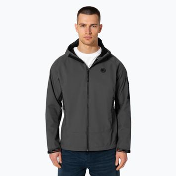 Giacca Pitbull West Coast Airfield Softshell da uomo, grafite