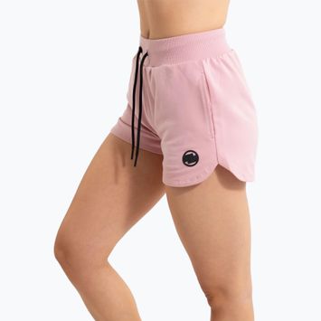 Pantaloncini da donna Pitbull West Coast Florida rosa cipria