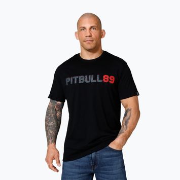 Maglietta Pitbull West Coast Dog 89 nera