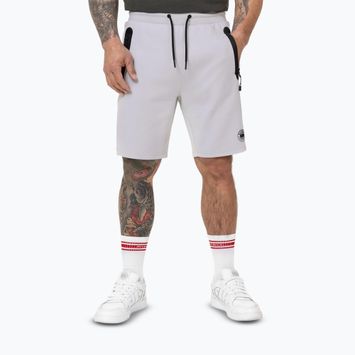 Pantaloncini Pitbull Dogwood Sport da uomo bianco/blu