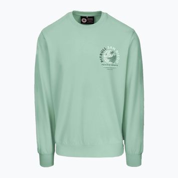 Felpa a girocollo Pitbull Planet Surf Uomo, menta chiaro