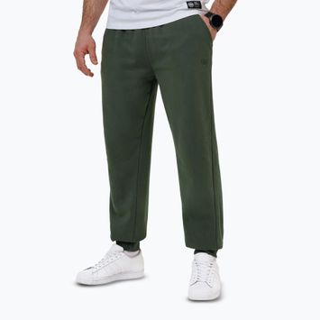 Pantaloni da corsa Pitbull Lancaster 2 da uomo verde salvia