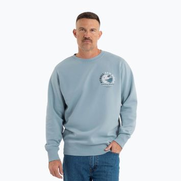 Pitbull Planet Surf Uomo Felpa a girocollo blu chiaro