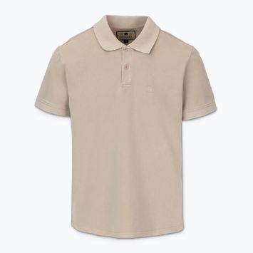Polo Pitbull Washed da uomo sabbia chiara
