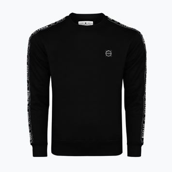 Felpa Octagon Stripe uomo nero