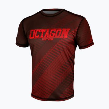 Maglietta Octagon Sport Blocks da uomo, rosso