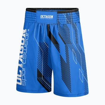 Boxer da uomo Octagon Diamond blu