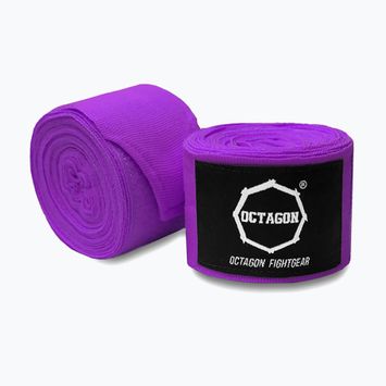 Octagon Fightgear Supreme Basic 500 cm bende da boxe viola