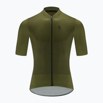 Maglia ciclismo Quest Adventure da uomo verde riffle