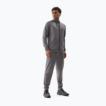Pantaloni da uomo 4F M350 grigio chiaro freddo melange