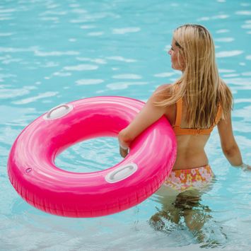 AQUASTIC ruota da nuoto per bambini ASR-076P rosa