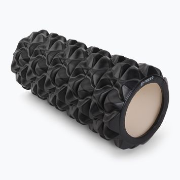 TREXO Rullo massaggiante in PVC EVA nero