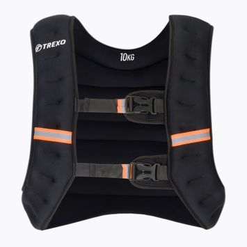 XTREXO WV-10 Gilet per allenamento con i pesi da 10 kg nero