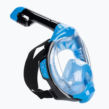 Maschera integrale per lo snorkeling AQUASTIC KAI blu