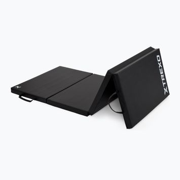 XTREXO materasso ginnico pieghevole grande nero
