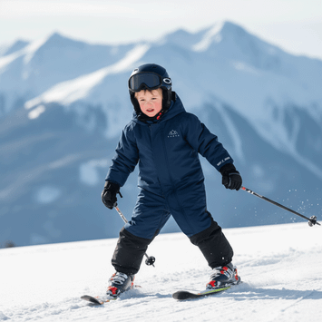 Tuta da sci per bambini KADVA Kiko blu navy