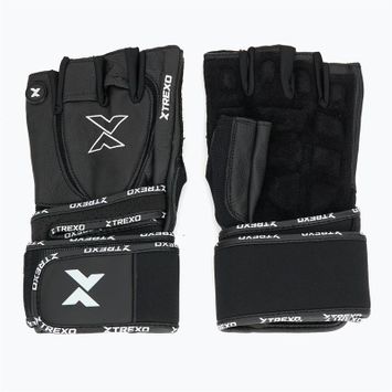 Guanti da palestra TREXO GymRat black