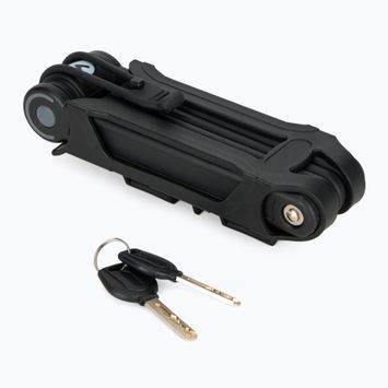 ATTABO F.84 lucchetto pieghevole per bicicletta nero
