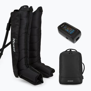 Massaggiatore XTREXO gambali per massaggio compressivo AIRPRESSO 8 nero