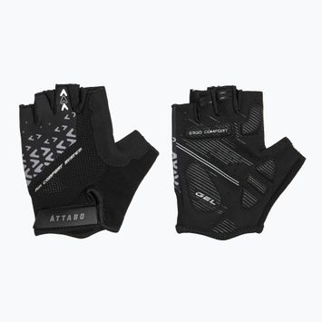 Guanti da ciclismo ATTABO Vito gel antiurto nero