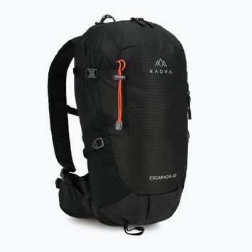 KADVA Escapada 20 l zaino da trekking nero