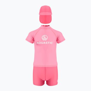 Set da bagno per bambini AQUASTIC UV 50+ UPF Marimo JRG rosa