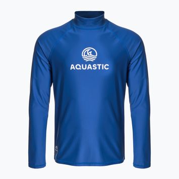 AQUASTIC UV 50+ UPF Rimos blu navy manica lunga da nuoto